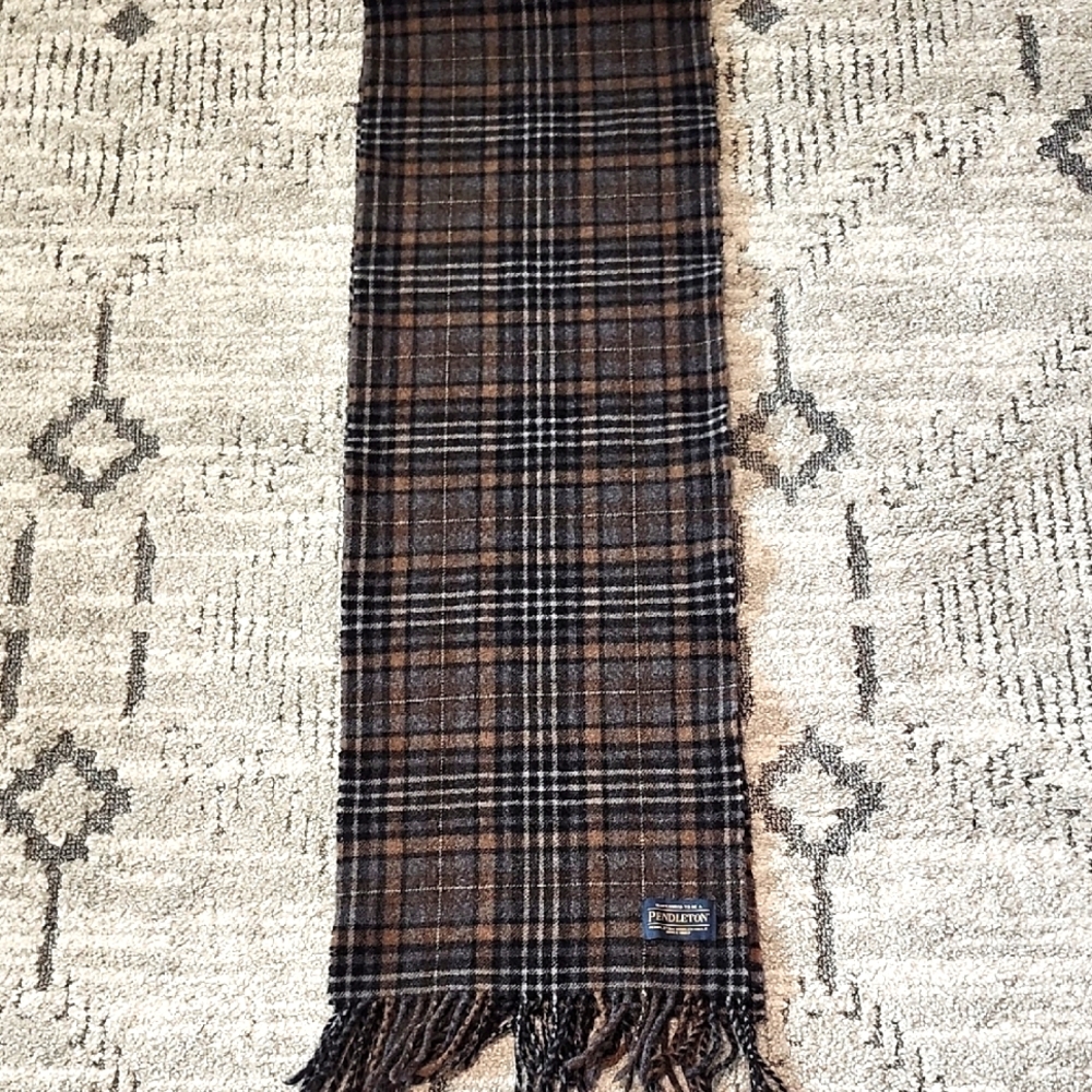 PENDELTON Wool Plaid Scarf